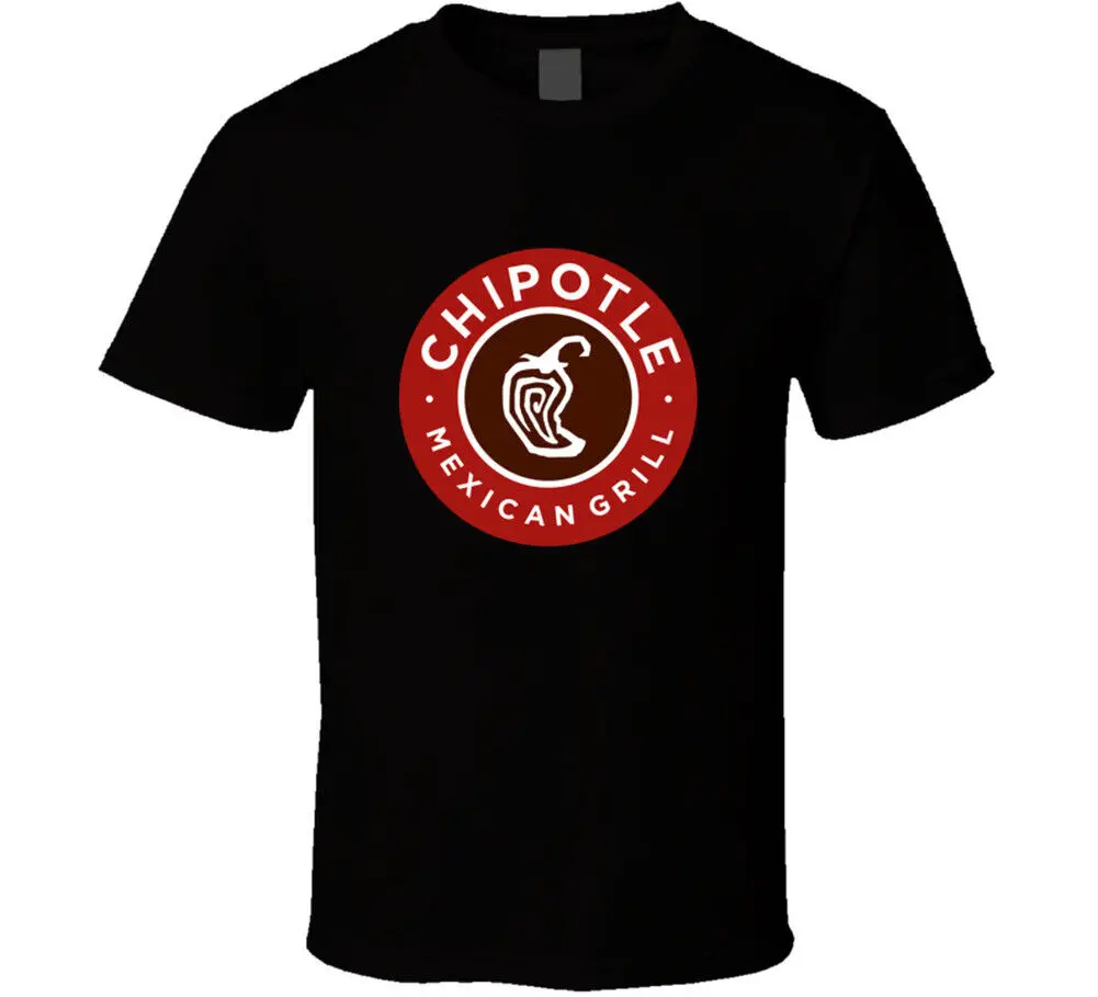 Футболка с логотипом мексиканской гриля и еды Chipotle