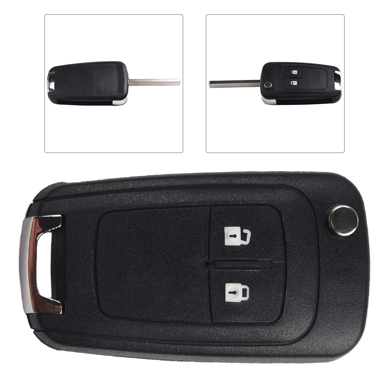 Фото Сменный корпус для складного ключа, 2 кнопки, для Opel Astra J 2010-2015, для Opel Карла 2015-2017, для Opel Corsa E, автомобильные инструменты №2