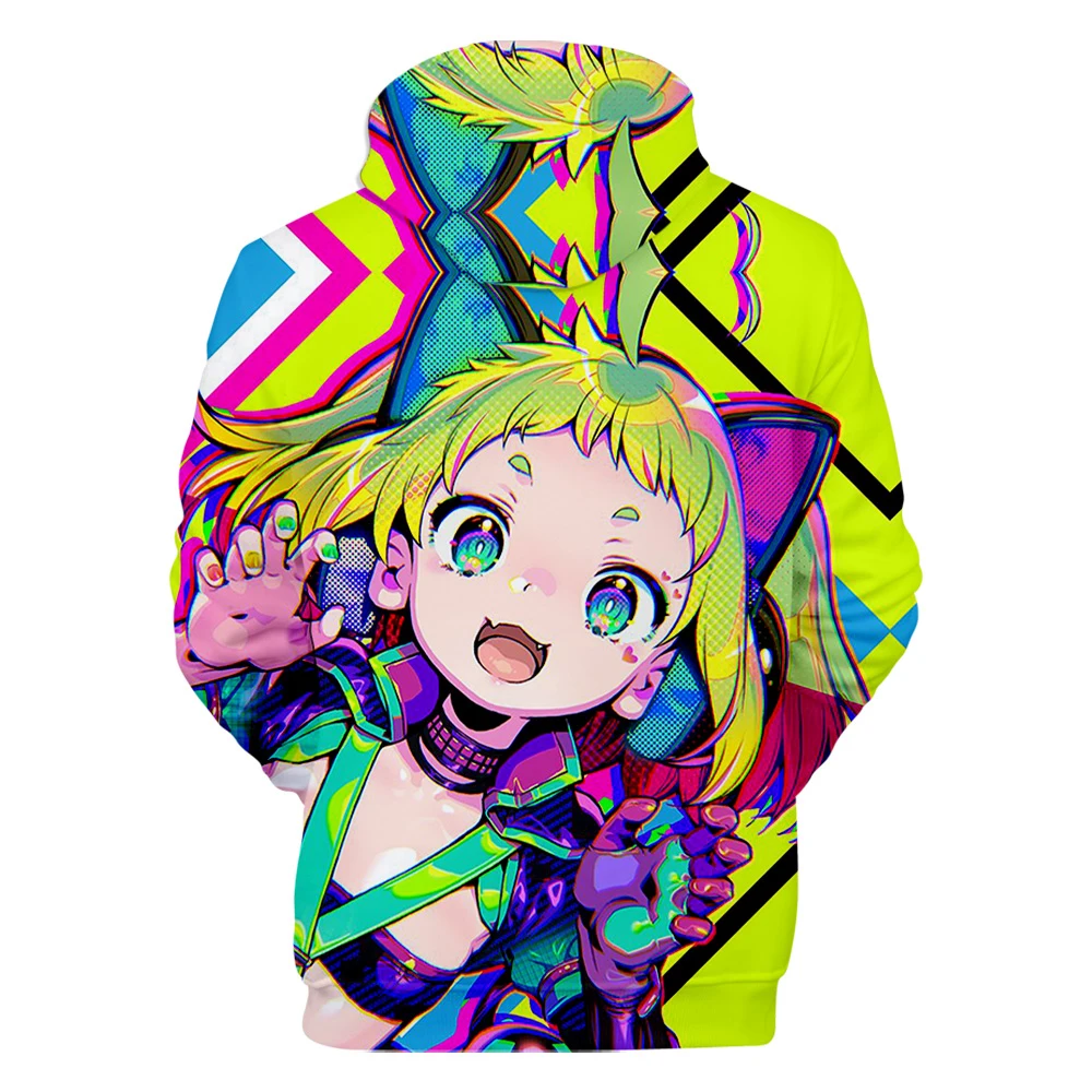 Фото Dohna Dohna Let's Do Bad Things Together 3D hoodie Harajuku men women sweatshirt spring and autumn models clothing №3