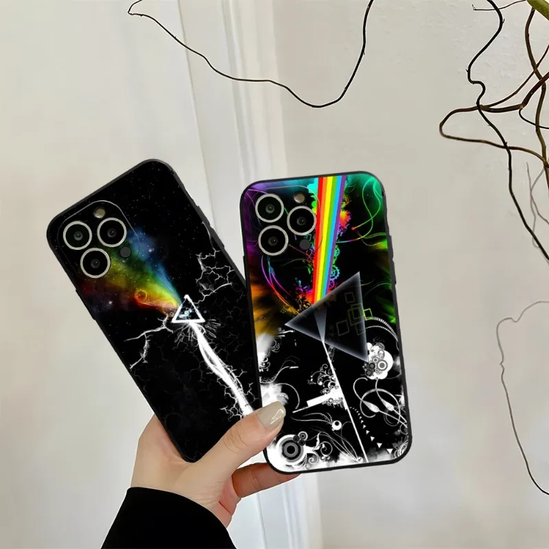 Чехол P-PinkS F-FloydES для телефона Iphone 13ProMax 11 13 14 Pro Xs Max Mini Xr X 7 8 6 6s Plus
