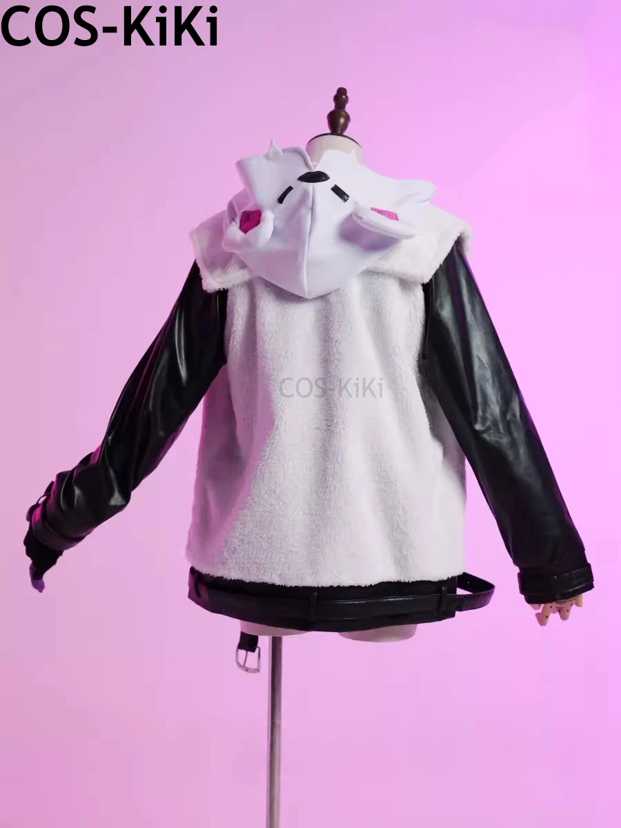 Фото COS-KiKi Vtuber Nijisanji Selen Tatsuki игровой костюм милая милая униформа косплей костюм Хэллоуин вечерние наряд для ролевых игр женский №2