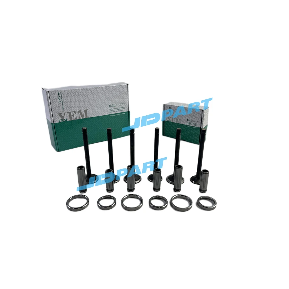 Новый комплект клапана D1503 83 мм для деталей двигателя экскаватора Kubota