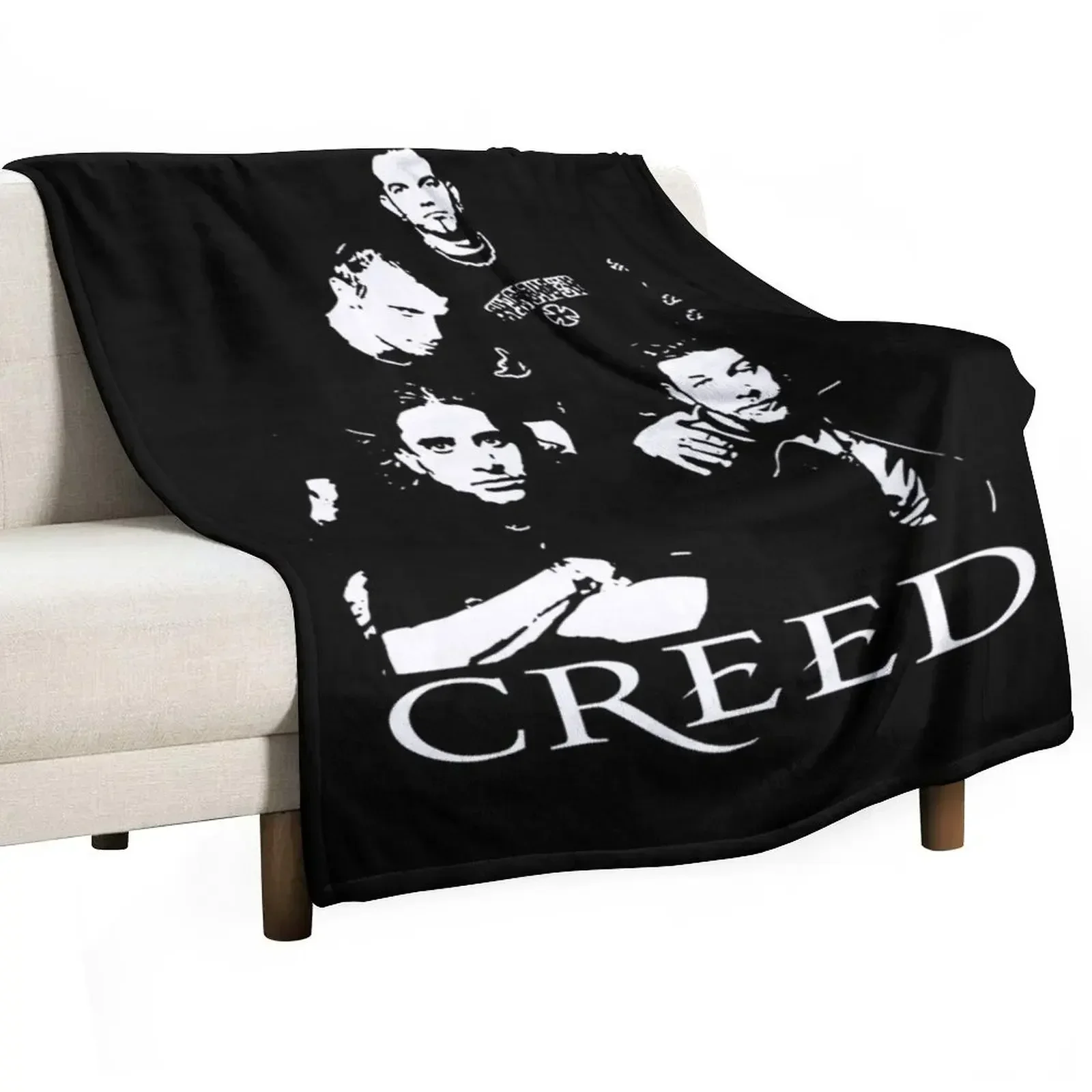 Музыкальный постер Creed rock, плюшевое одеяло, летнее постельное белье, среда, рождественские подарки, одеяла