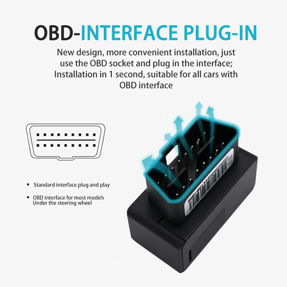 Фото GPS-Трекер OBD 2G для автомобиля, GPS-локатор для определения местоположения автомобиля, маршрута, истории превышения скорости, с защитой от поте... №5