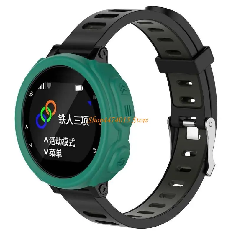 K1AA подходит для Forerunner235 735xt для Watch Shock -Resection Copective Cover Silicon для износа для износа корпуса для