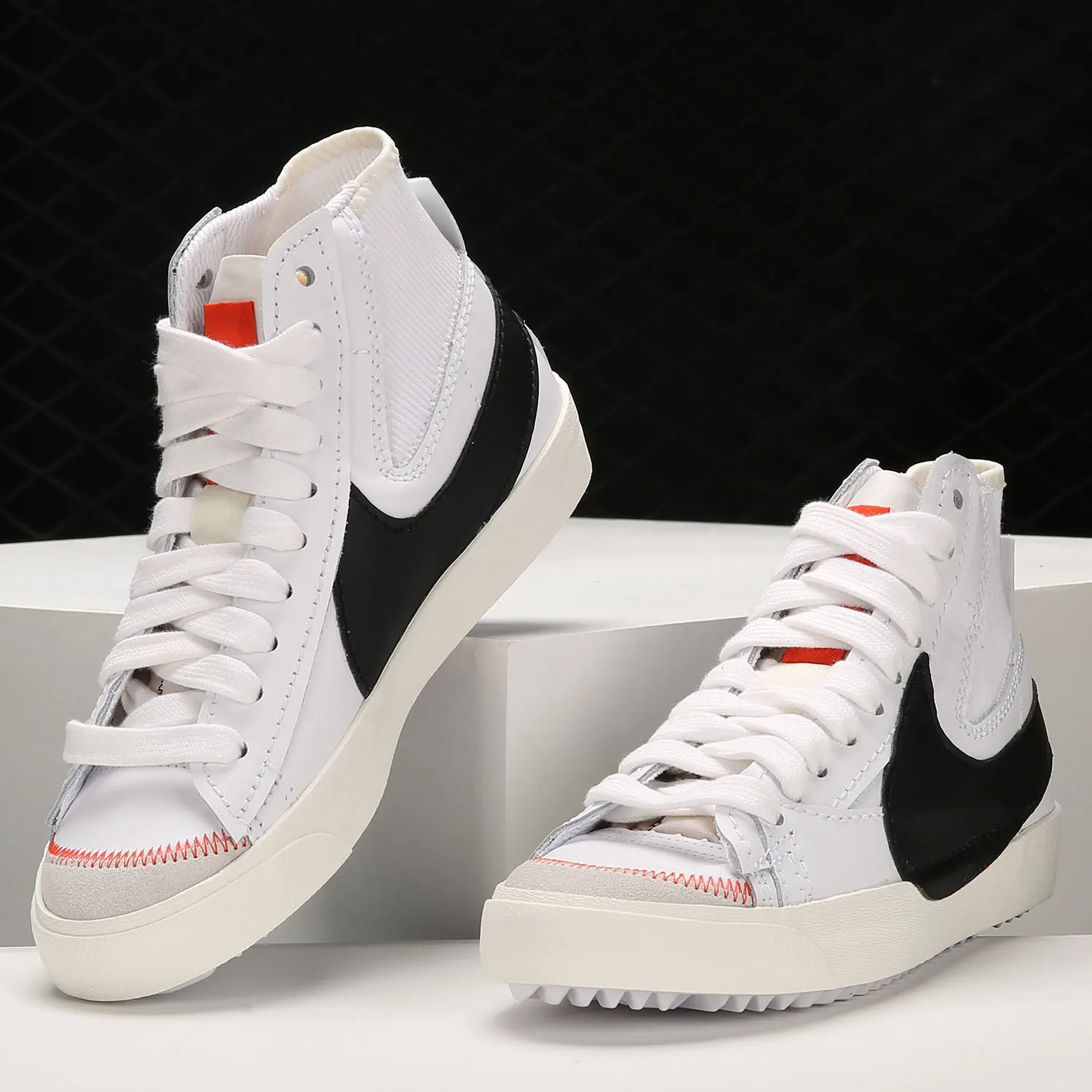 Официальный подлинный блейзер Nike, удобные и прочные повседневные кроссовки унисекс DD3111-100