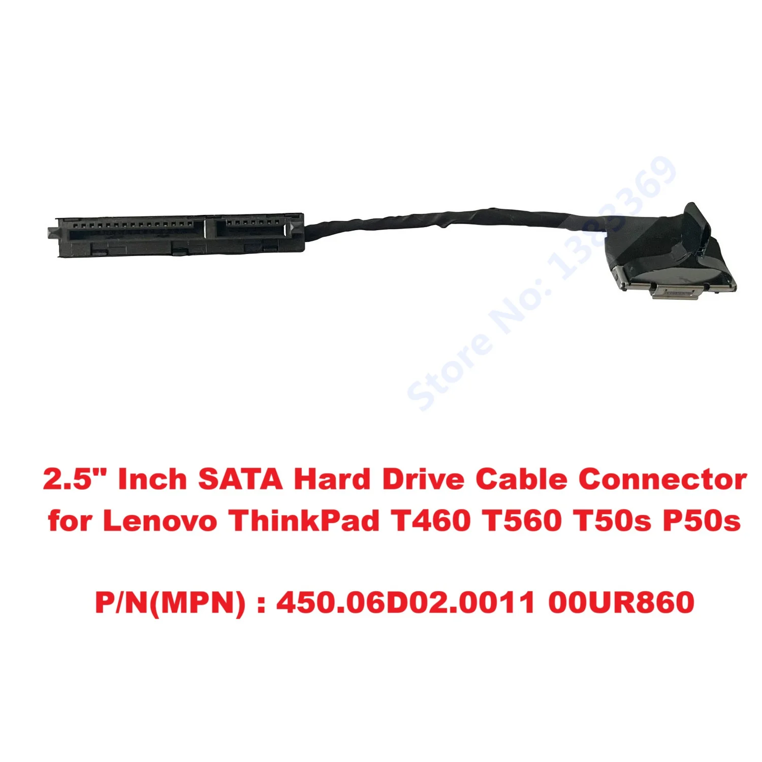 2,5-дюймовый соединительный кабель жесткого диска SATA HDD SSD для Lenovo ThinkPad T460 T560 T50s P50s 20FM 20FN 20FH 20FJ 20FK 20FL 00UR860