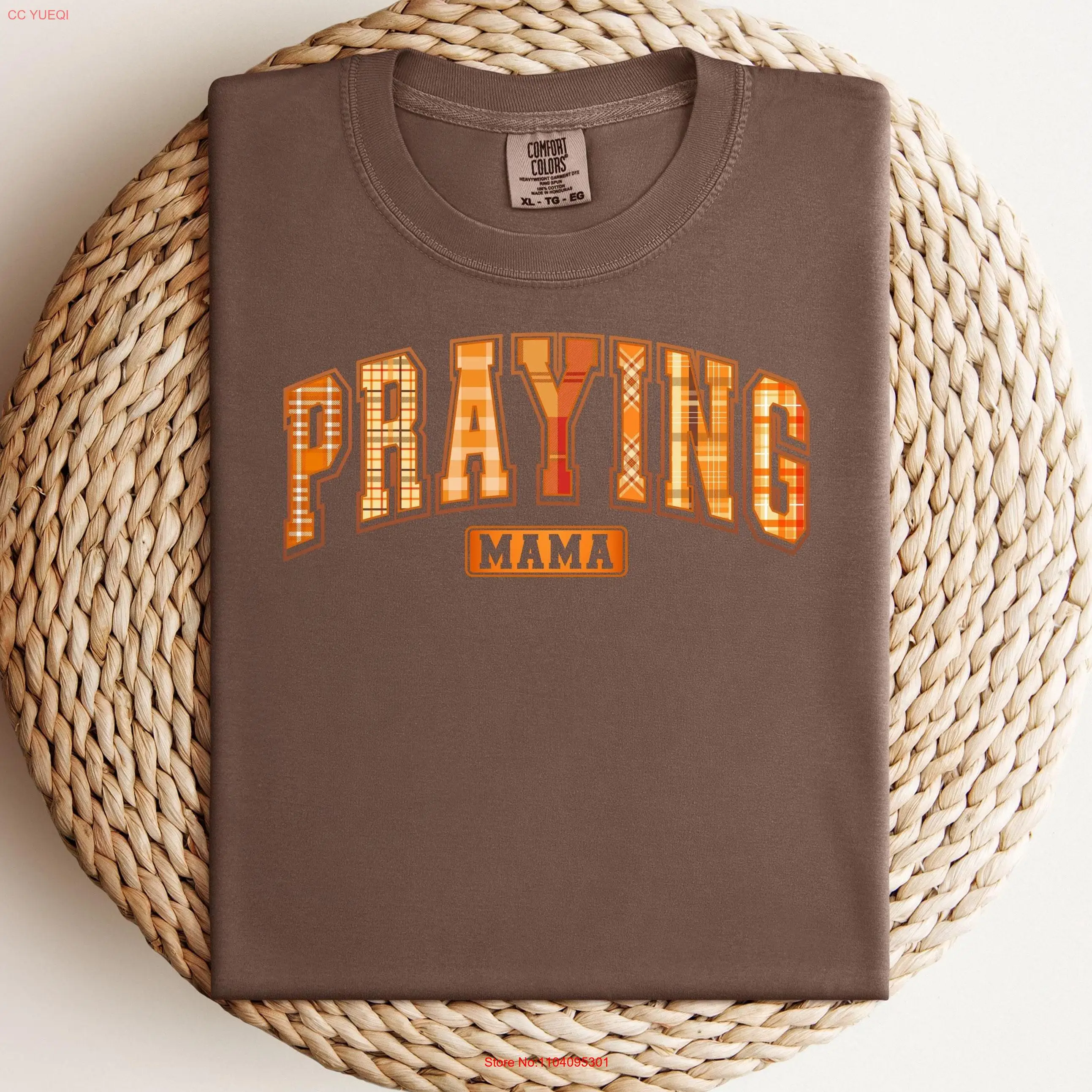 Футболка Comfort Colors Praying Mama, религиозная вера, большие размеры, вдохновляющая христианская мама, Рождество