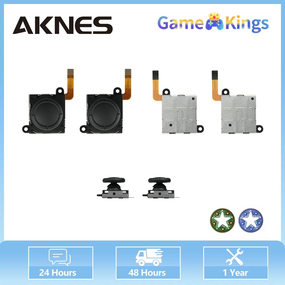 Джойстик AKNES Hall для ремонта Nintendo Joy-Con для Nintendo Switch/Switch Oled/Lite, крышка джойстика