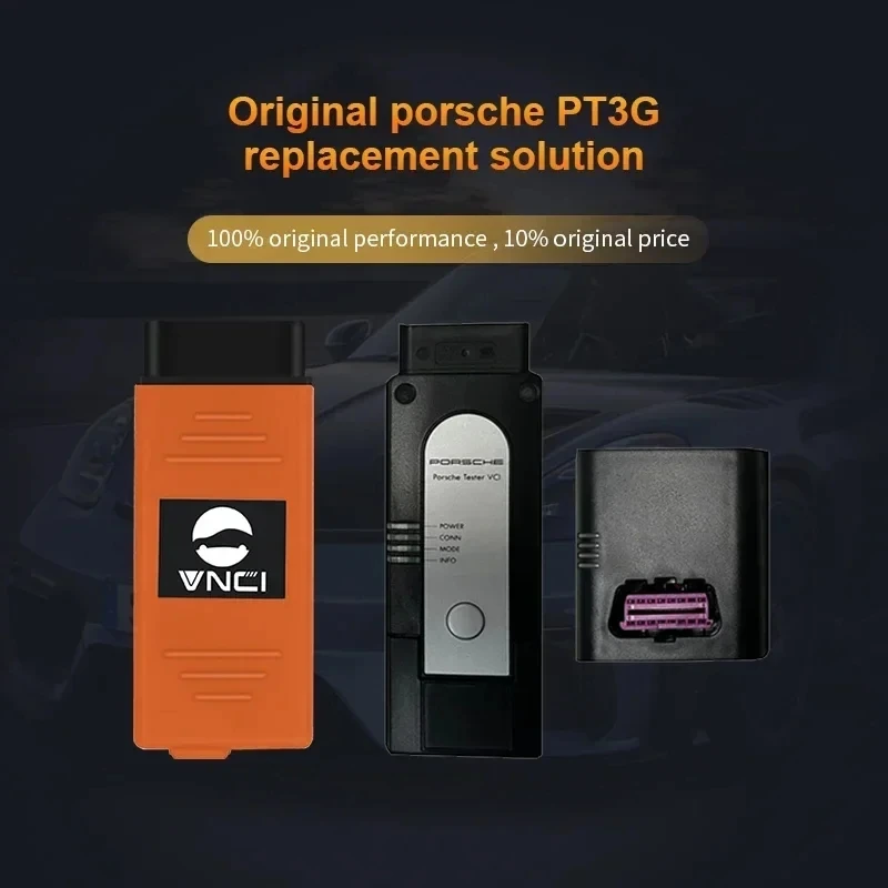 Фото Автомобильный сканер OBD2, диагностический инструмент VNCI PT3G для Porsche PIWIS, поддержка DOIP и CANFD, совместимый с оригинальными PIWIS2/3 №2