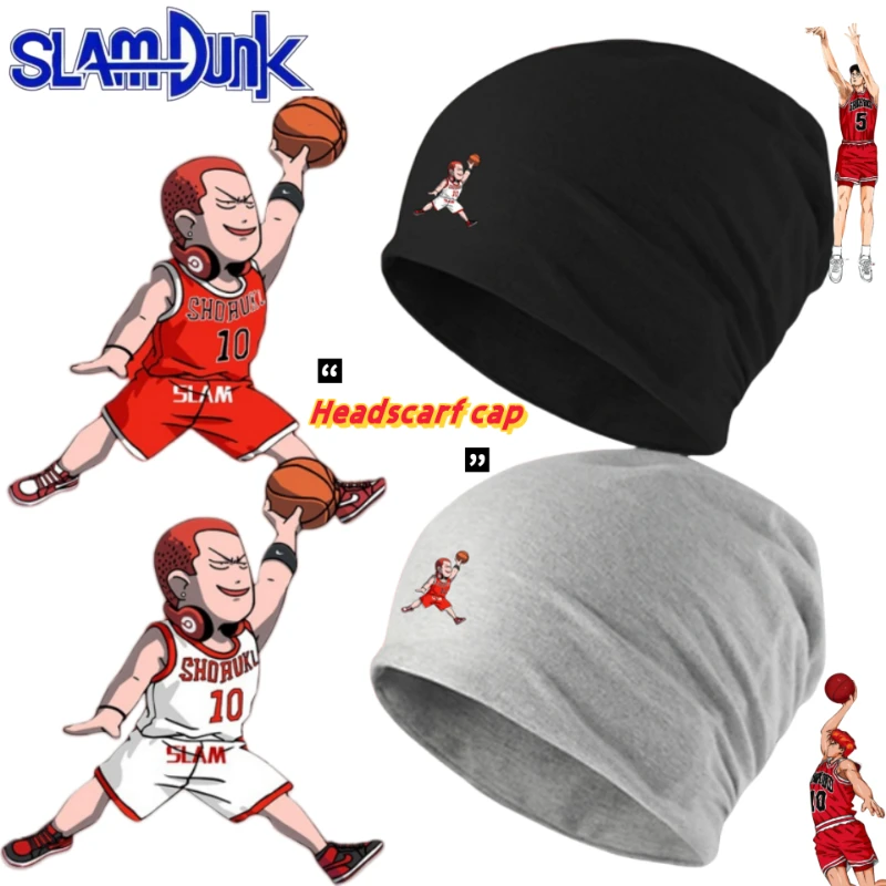 Новый Slam Dunk Sakuragi Hanamichi Rukawa Kaede, креативная индивидуальная шапка-платок, осенне-зимняя модная теплая шапка с запахом на голову