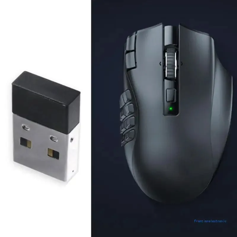 Фото Новинка для игровой мыши Naga V2 HyperSpeed, USB-адаптер приемника, дропшиппинг №4