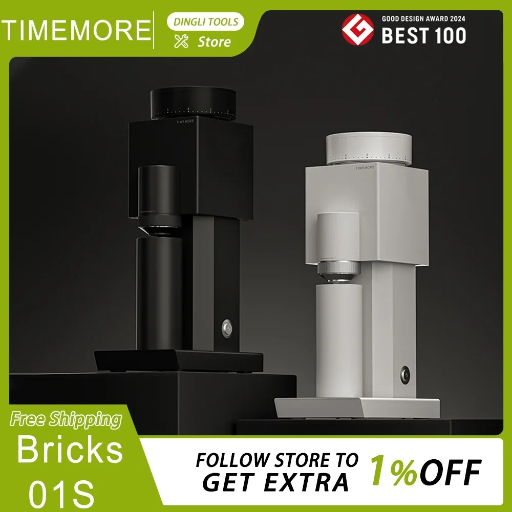 Фото TIMEMORE Bricks 01S Итальянская кофемолка Мельница для зерен Кофейные зерна ручной работы Портативная кофейная посуда Изготовленные на заказ кофемолки №2