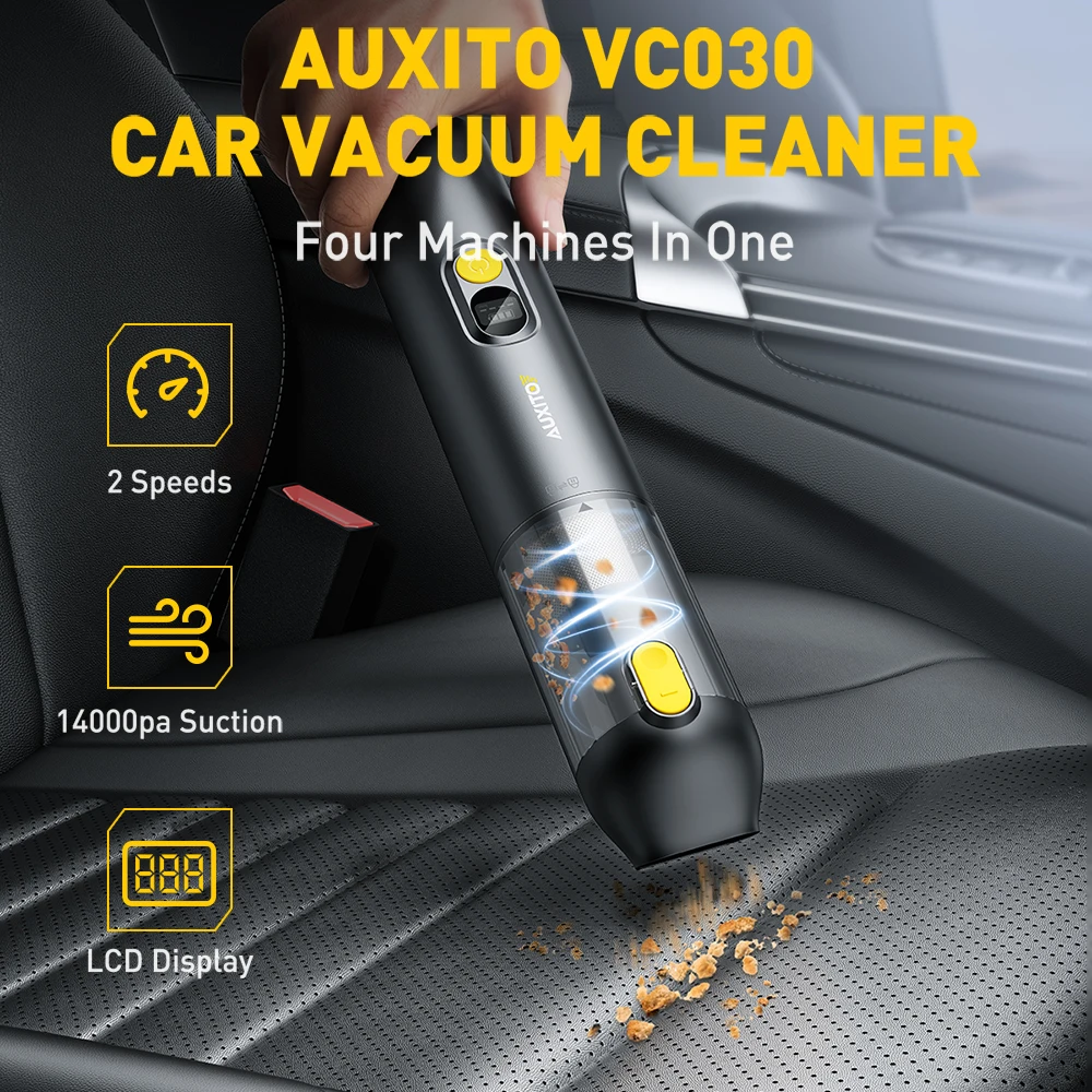 AUXITO портативный беспроводной автомобильный пылесос с сильным всасыванием для Audi A3 8P 8V A4 B8 B9 A6 C7 Ford Fiesta автомобильные аксессуары для Toyota