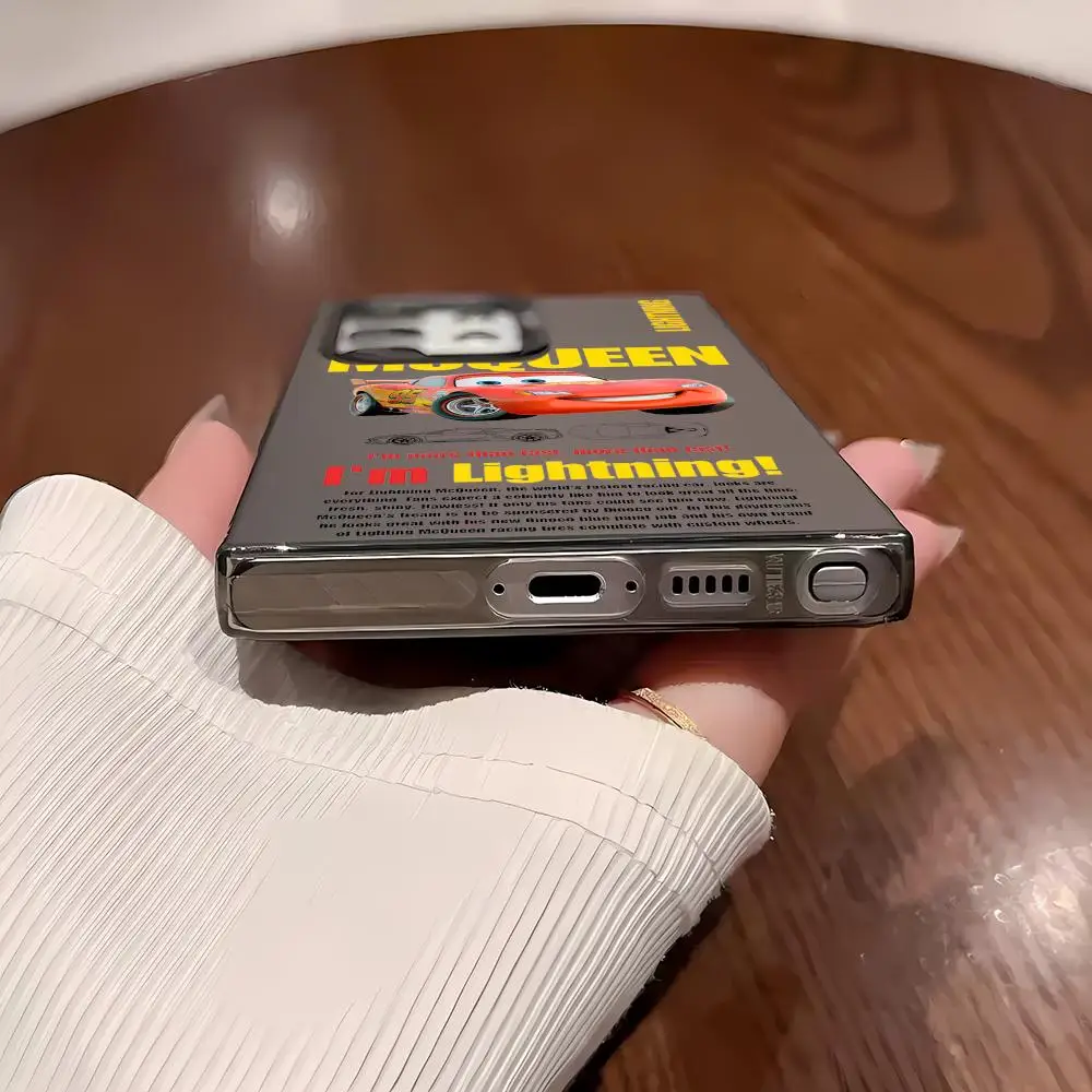 Чехол для телефона Sally Lightning McQueen Mater для Samsung Galaxy S25 S24 S23 Ultra S22 Plus S20 A55, лазерный цветной противоударный IMD H (art.: 3920cd4b29c81) - 3920cd4b29c81