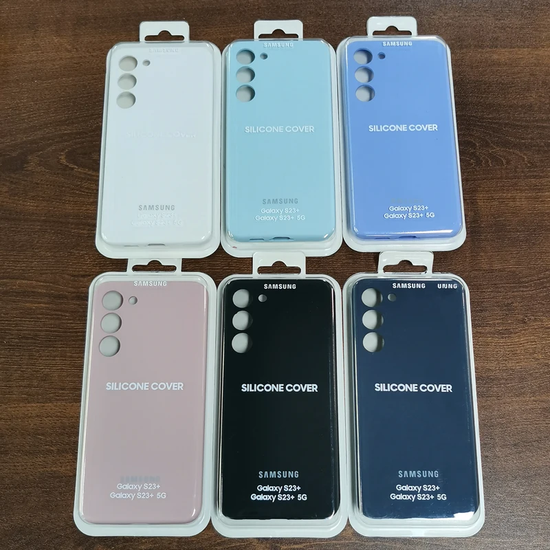 Чехол для Samsung Galaxy S23 S24 Ultra Plus, чехол из жидкого силикона, шелковистая мягкая на ощупь защитная задняя крышка для S23 S23Plus S23 + S24 +