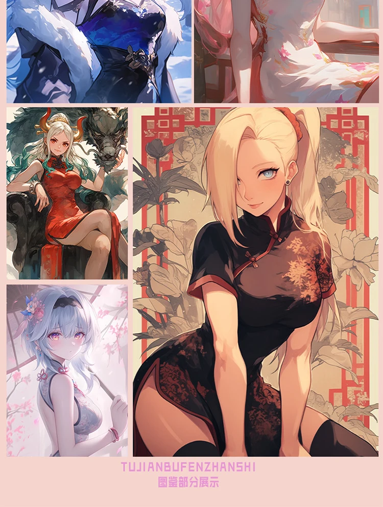 Новые художественные доски Moyichaowan The Saintess in Cheongsam A5 для любителей аниме TCG CCg Acg Flash, качественные женские свинцовые коллекционные карты, подарок (art.: 3920cd32f5237) - 3920cd32f5237