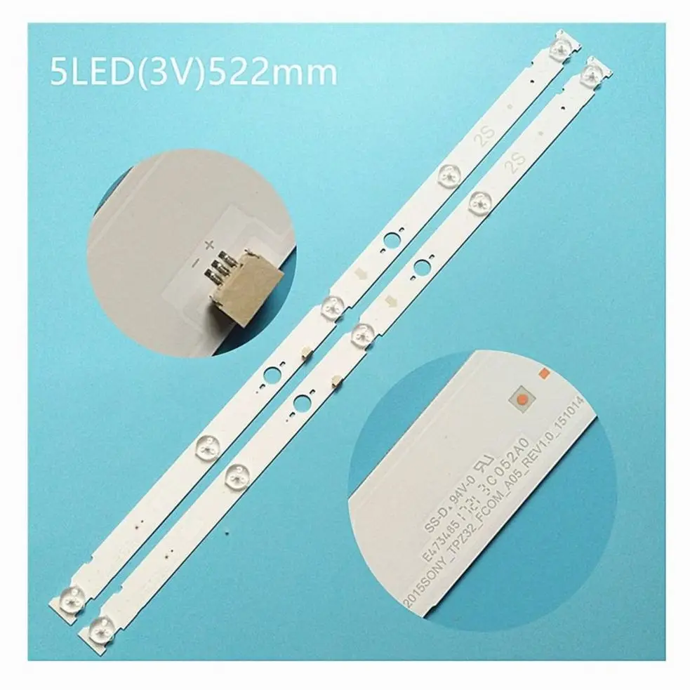 2 шт./компл. светодиодная подсветка для SONY KDL-32WD600 KDL-32WD603 KDL-32W600D KDL-32RD433 KDL-32RD435 2015SONY_TPZ32_FCOM_A05