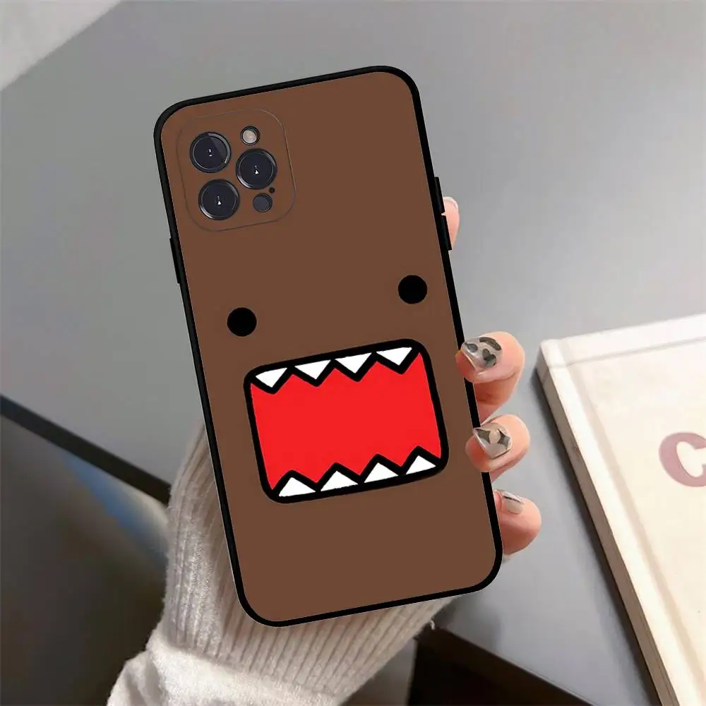 Фото Милый силиконовый мягкий чехол для телефона D-Domo-kun для Iphone 16, 15, 14, 13, 12, 11 Pro Mini XS MAX Plus X Cover №2