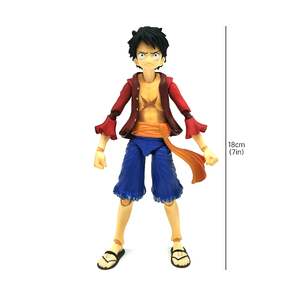 Фото Цельная фигурка Portgas D Ace Monkey D Luffy Roronoa Zoro, модель игрушки в подарок для коллекции №2