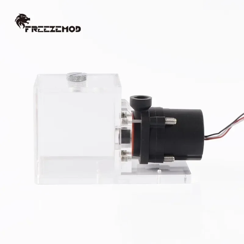 Фото FREEZEMOD PC Интегрированный резервуар для циркуляционного водяного насоса, индивидуальная система здания 12 В-24 В, 9-метровая головка, расход 700 л/ч PUB-KZ600 №5