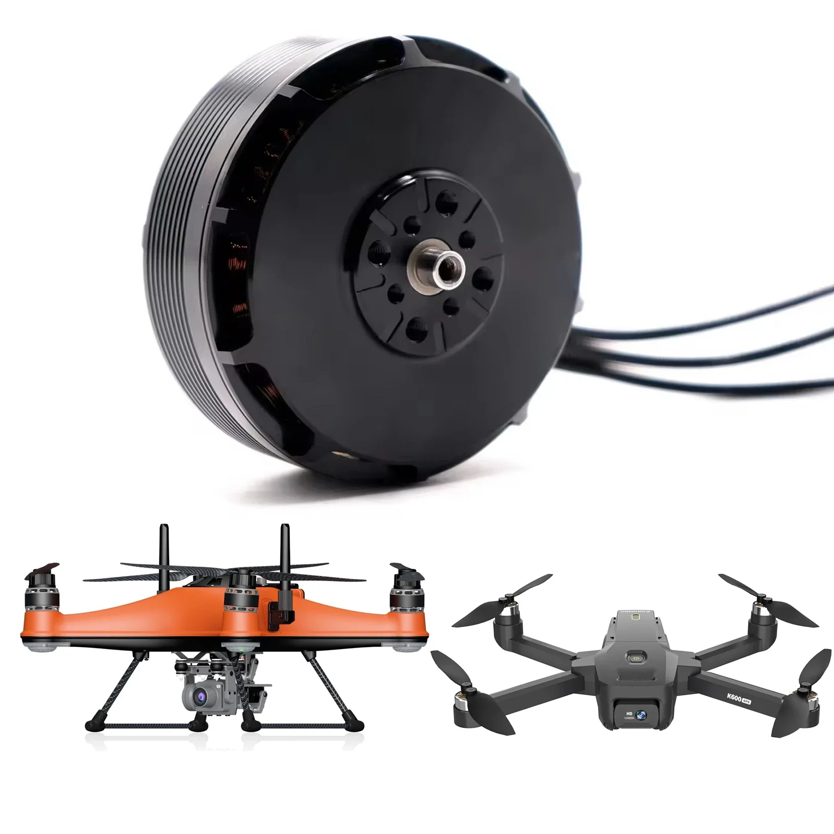Индивидуальный двигатель Multi-Copter Бесщеточный двигатель постоянного тока для эффективного сельскохозяйственного двигателя для мультиротора