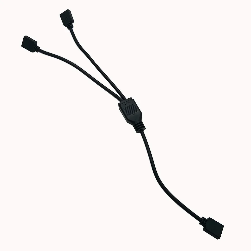 Фото Материнская плата RGB SYNC Splitter 5 В 3-контактный ARGB/12 В 4-контактный RGB SYNC HUB удлинительный кабель для передачи M/B ASUS GIGABYTE MSI №5