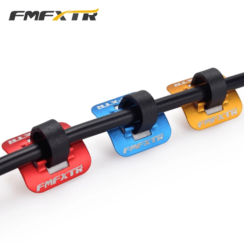 Фото FMFXTR MTB Велосипед C Тип U Пряжка Защелкивающийся дисковый тормоз Велосипедный рычаг переключения Кабель Направляющая шланга Набор трубных магистралей Зажим для трансмиссии №2