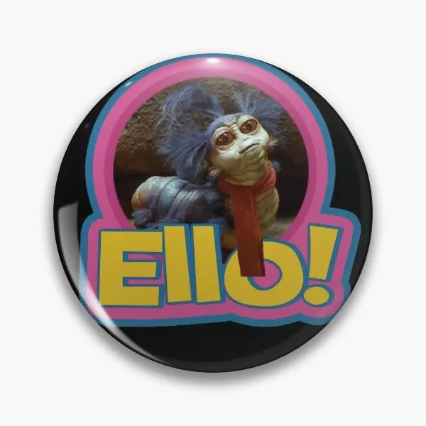 Ello Worm Мягкая пуговица Булавка Женская булавка для лацкана Декор Значок Забавная милая одежда Воротник Модная брошь Любитель Подарок Шляпа Металлические украшения