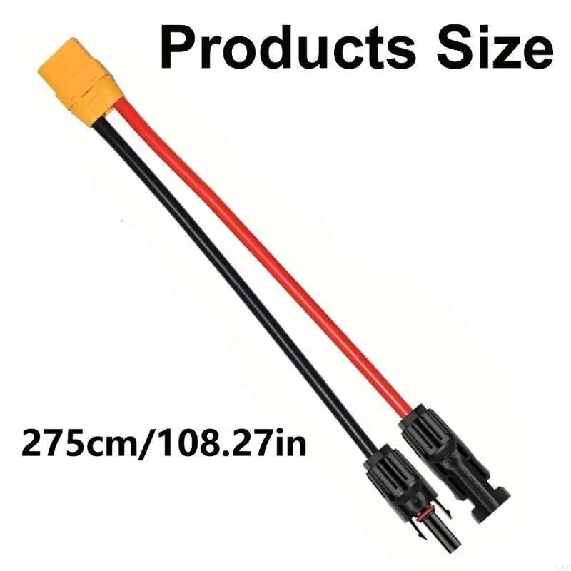 XT90 для солнечных разъемов зарядки кабеля 10AWG для питания лития аккумулятора (art.: 3920cdf2b11a1) - 3920cdf2b11a1