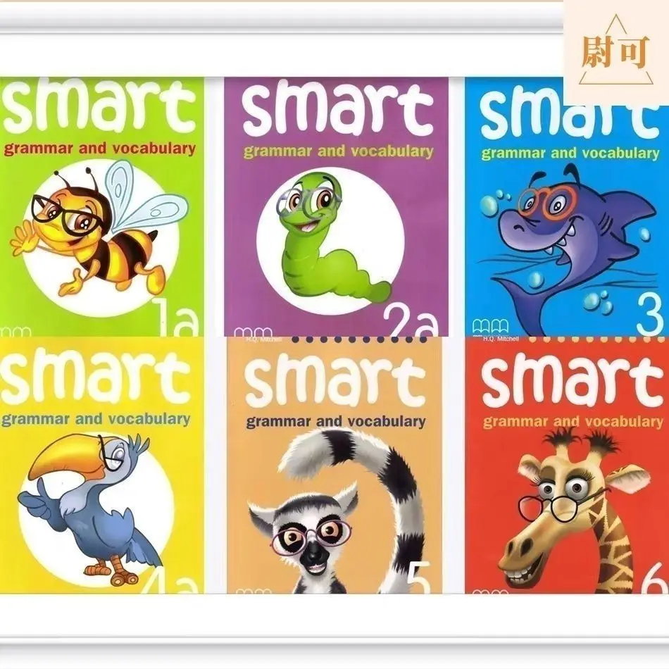 1 книга Get Smart Grammar и словарный запас, английская книга для учащихся начальной школы Книги