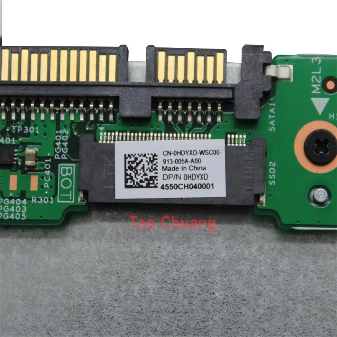 ДЛЯ DELL Latitude 3390 3379 2-в-1 Inspiron 5368 7368 5378 M.2 SATA интерфейсный кронштейн жесткого диска 0HDYXD (art.: 3920cea3057c9) - 3920cea3057c9