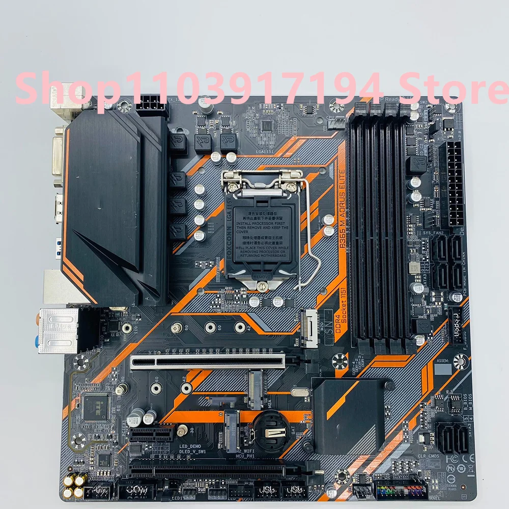 Материнская плата B365M AORUS ELITE MATX