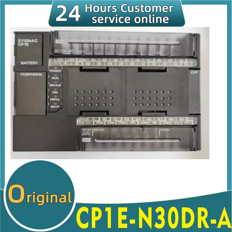Оригинальный программируемый контроллер серии Cp1e Plc Cp1e-n30dr-a Cp1e-n30dr-d Cp1e-n30dt-a Cp1e-n30dt-d
