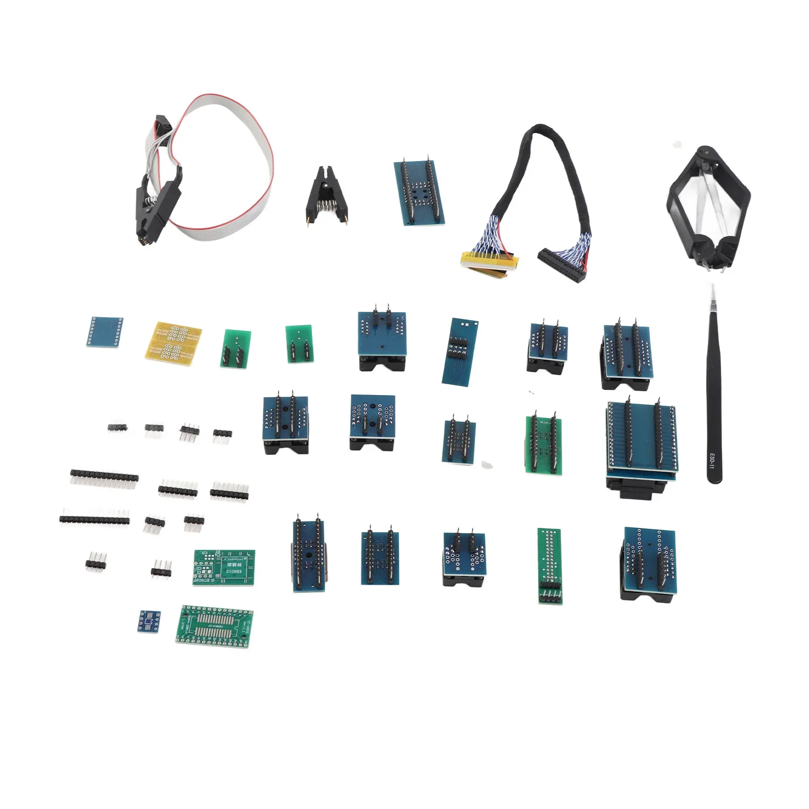 XGecu T48 TL866-3G программатор EEPROM 56-канальный высокоскоростной изолированный флэш-память высокого напряжения EMMC BGA152 автомобильный диагностический инструмент