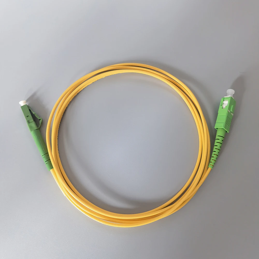Фото Внутренний оптоволоконный патч-корд FTTH SC/APC к LC/APC, диаметр оптического волокна 2 мм, 1,5 м/10 м, оптический патч-кабель №5