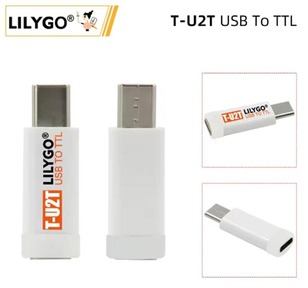 LILYGO ®   TTGO T-U2T USB-TTL CH9102F Последовательный модуль МИНИ-автоматический загрузчик Core Connector