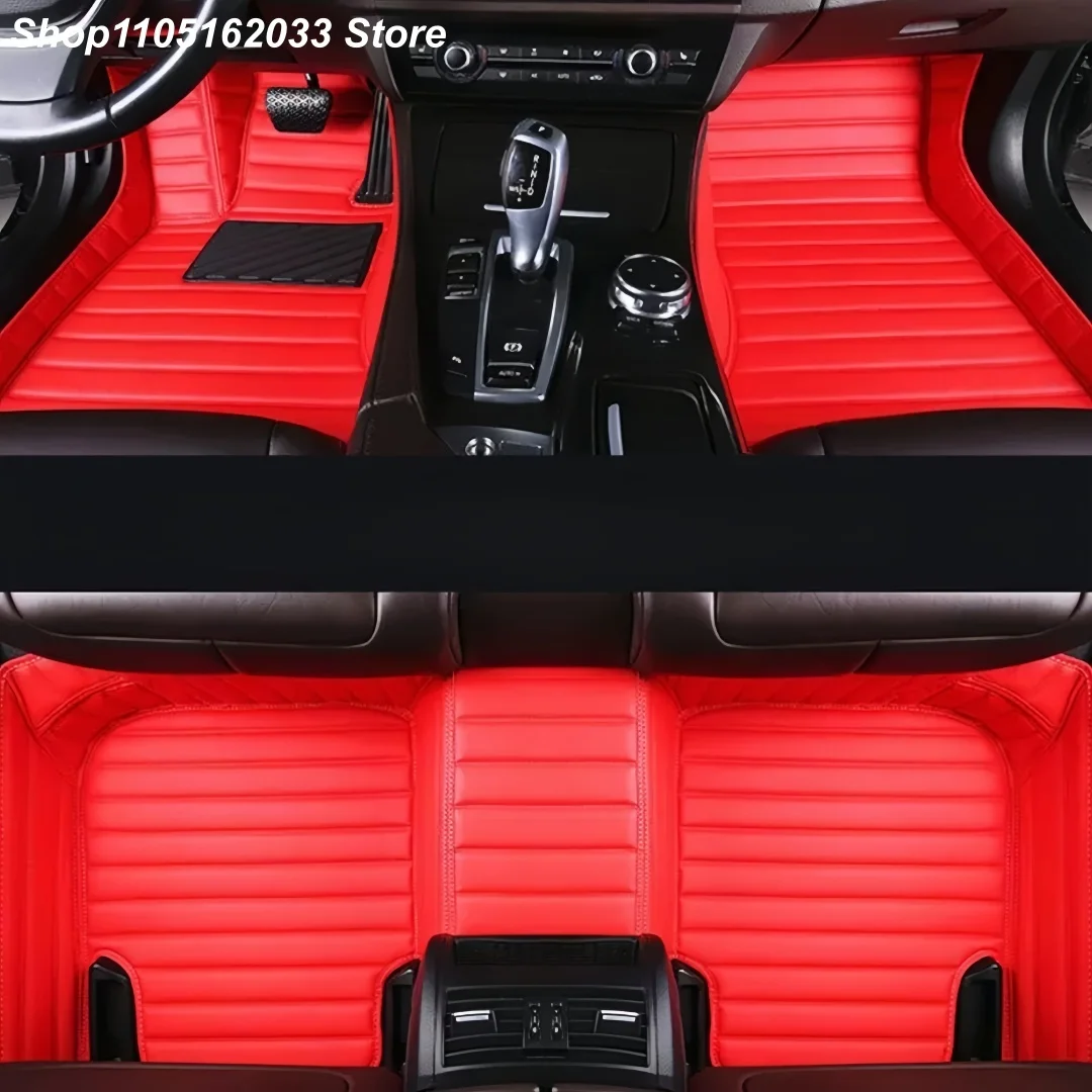 Фото Кожаные автомобильные коврики на заказ подходят для BMW X4 F26 2014 2015 2016 2017, аксессуары для деталей интерьера, искусственная кожа №3
