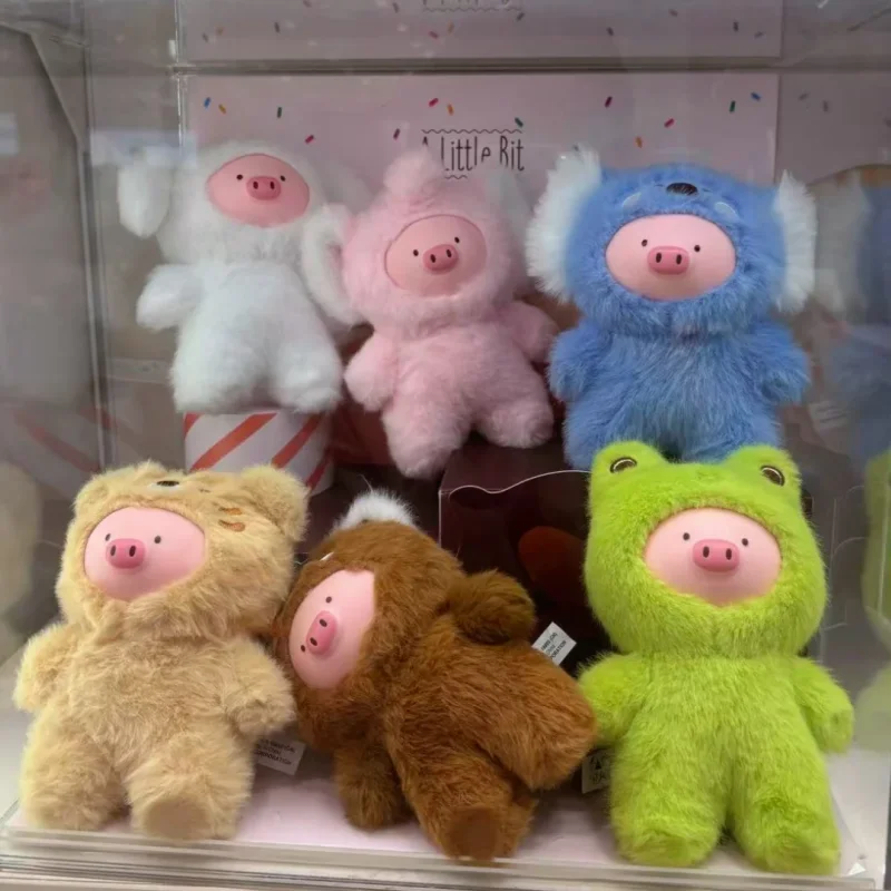 Оригинальная натуральная кавайная аниме мини-семейная серия Gigi Pig слепая коробка интересный подарок сладость подарок кулон слепая коробка
