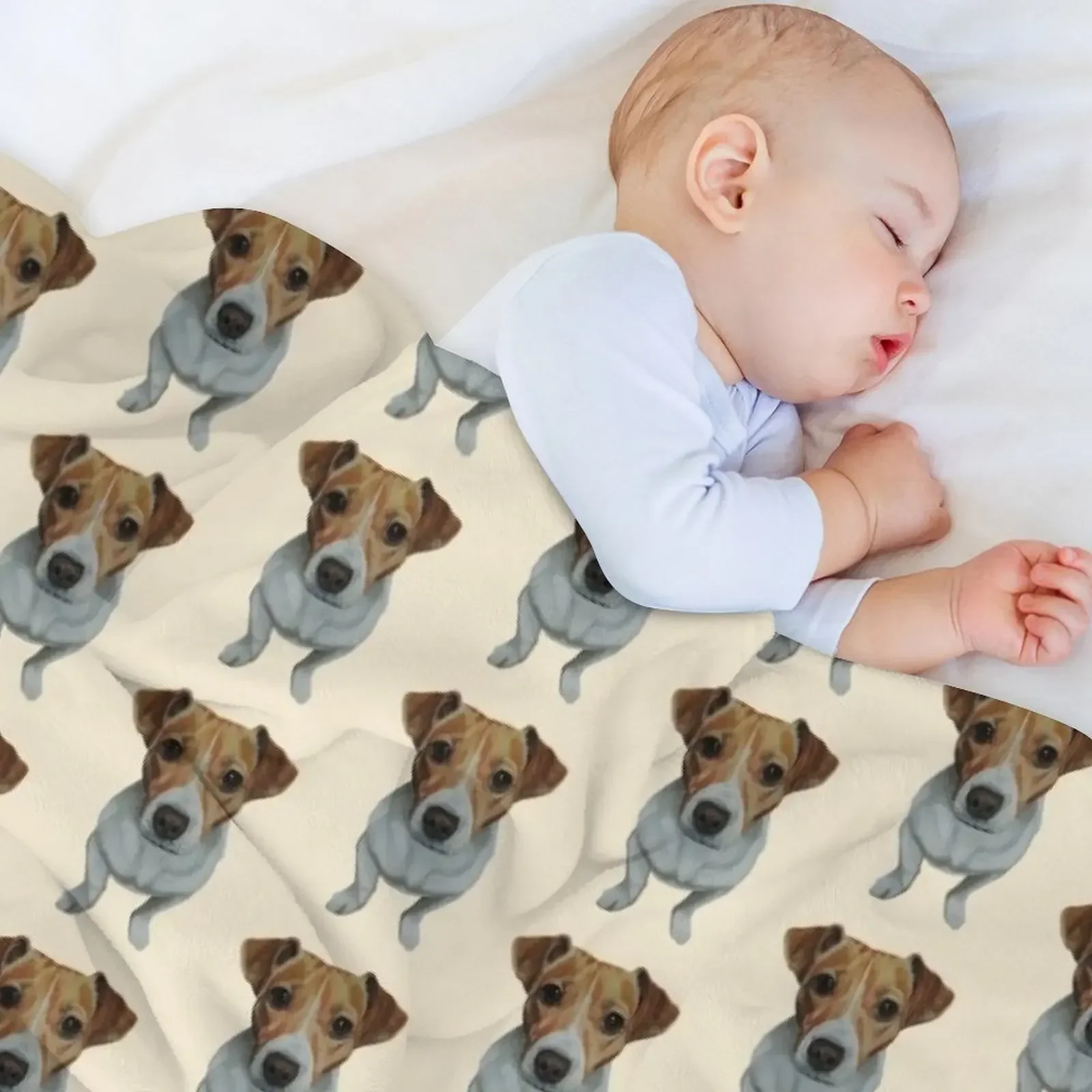 Одеяло Sky the Jack Russell Terrier Декоративные одеяла для дивана Полярные одеяла (art.: 3920cd2930fd9) - 3920cd2930fd9