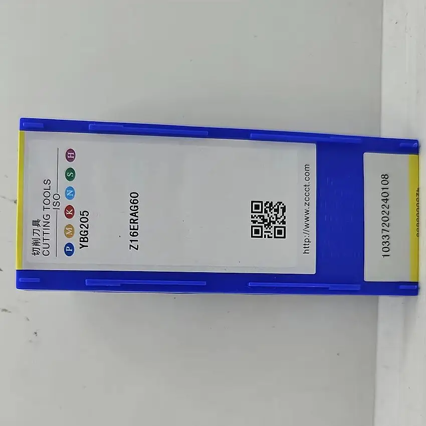 Z16ERAG60 YBG205/Z16IRAG60 YBG205/Z16ERAG55 YBG205/Z16IRAG55 YBG205 ZCC.CT твердосплавные вставки для лезвий с ЧПУ токарные инструменты 10 шт./кор.