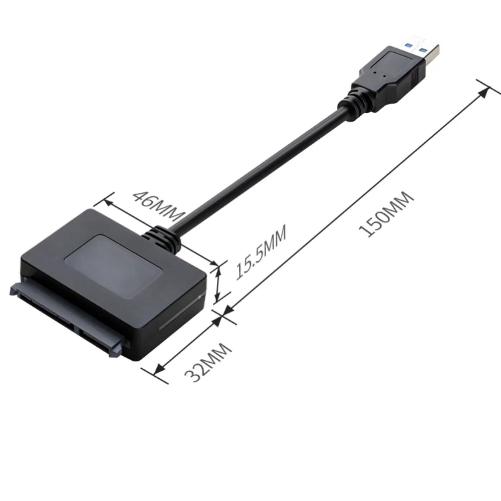 Кабель USB 3.0 USB 3.0 к SATA 2,5-дюймовый адаптер SATA USB к SATA Конвертер HDD Соединительный кабель SATA (art.: 3920cbfed43f0) - 3920cbfed43f0