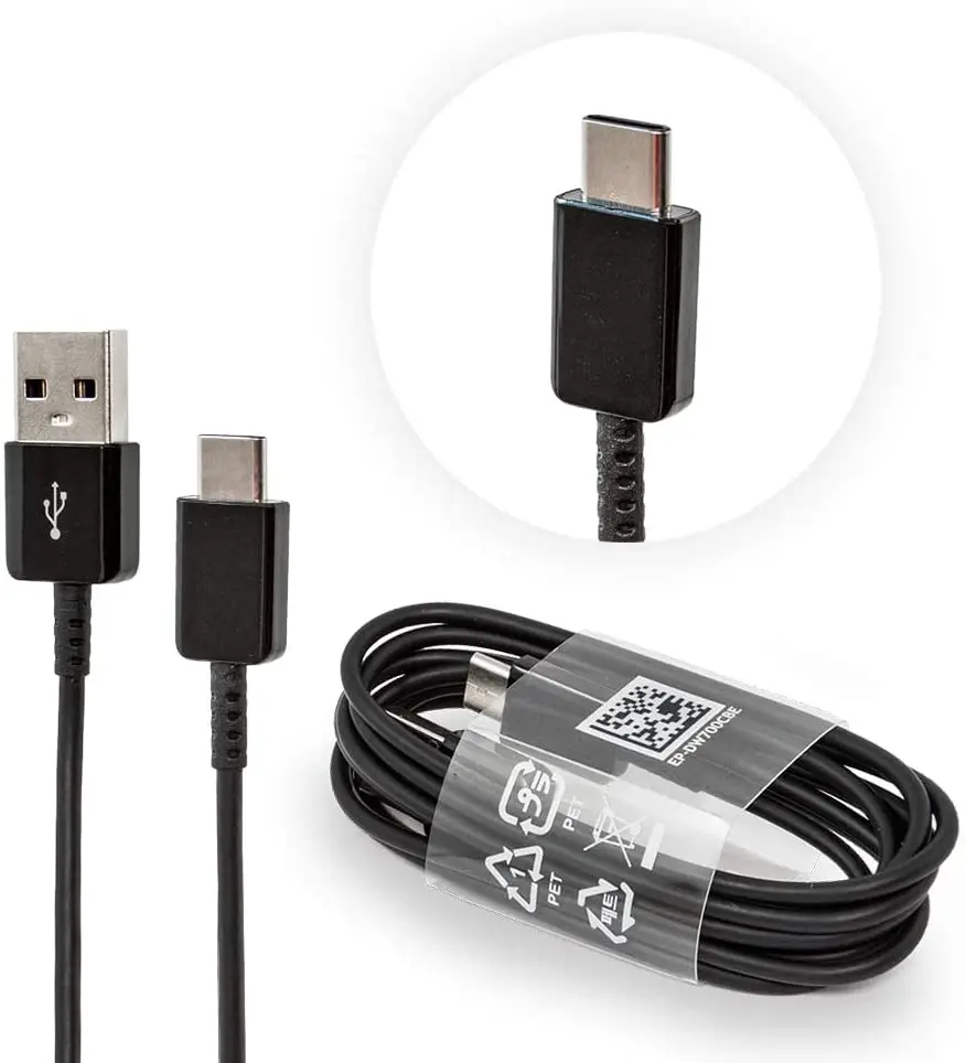 Кабель USB Type-C, 2 А, кабель для быстрой зарядки и передачи данных для Samsung Galaxy S10, S8, S9 Plus, M14, A14, F04, M04, M13, F13, M32, F42, A34, A23, M53, M33