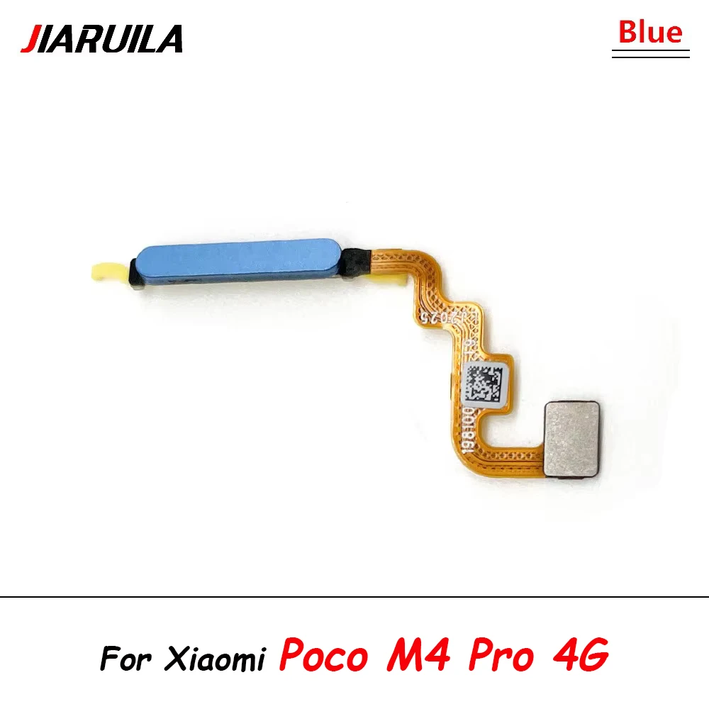Сканер отпечатков пальцев для Xiaomi Poco X3 Pro M3 F3M4 Pro 4G, кнопка «Домой», меню отпечатков пальцев, датчик возврата, гибкий кабель (art.: 3920cb48aa840) - 3920cb48aa840