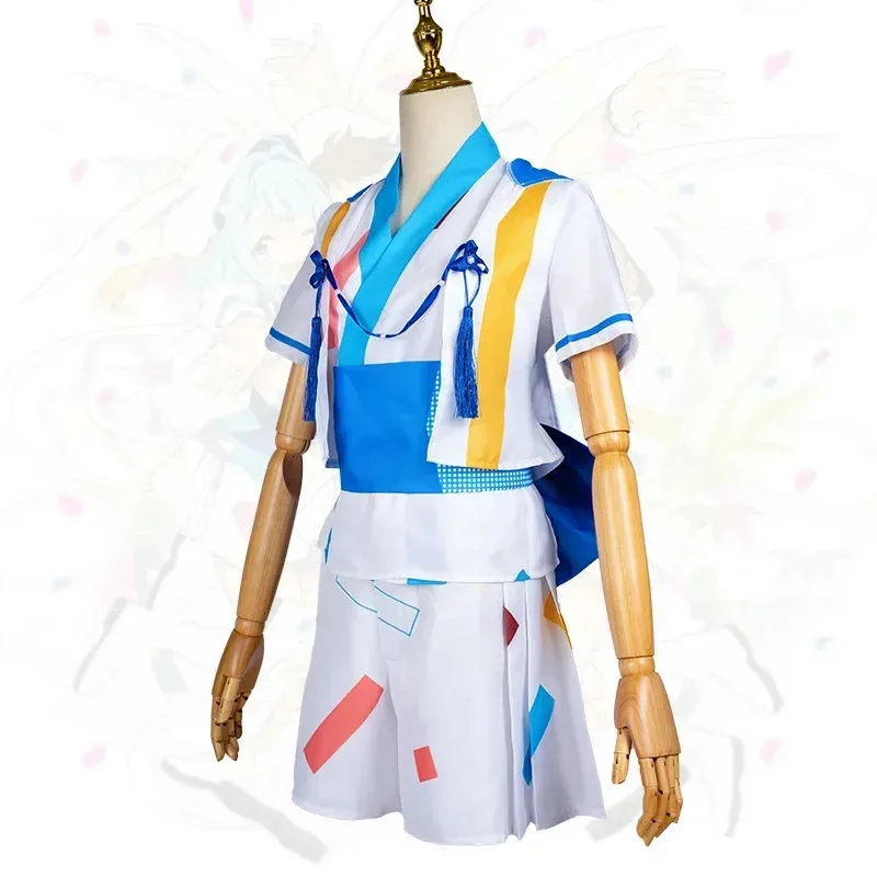 COSda@Cosplay@avda@Stars Ra Bits Nito Nazuna Mashiro Tomoya Shino Hajime Music Game Set, куртка с заячьими ушками, Co