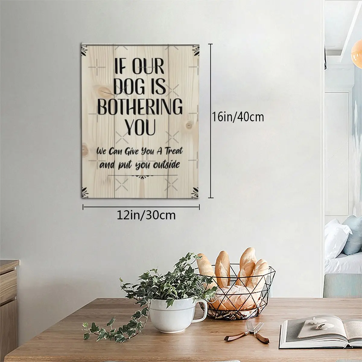 Фото If Our Dog Is Bothering You High Quality Canvas Frameless Decorative Paintings №5