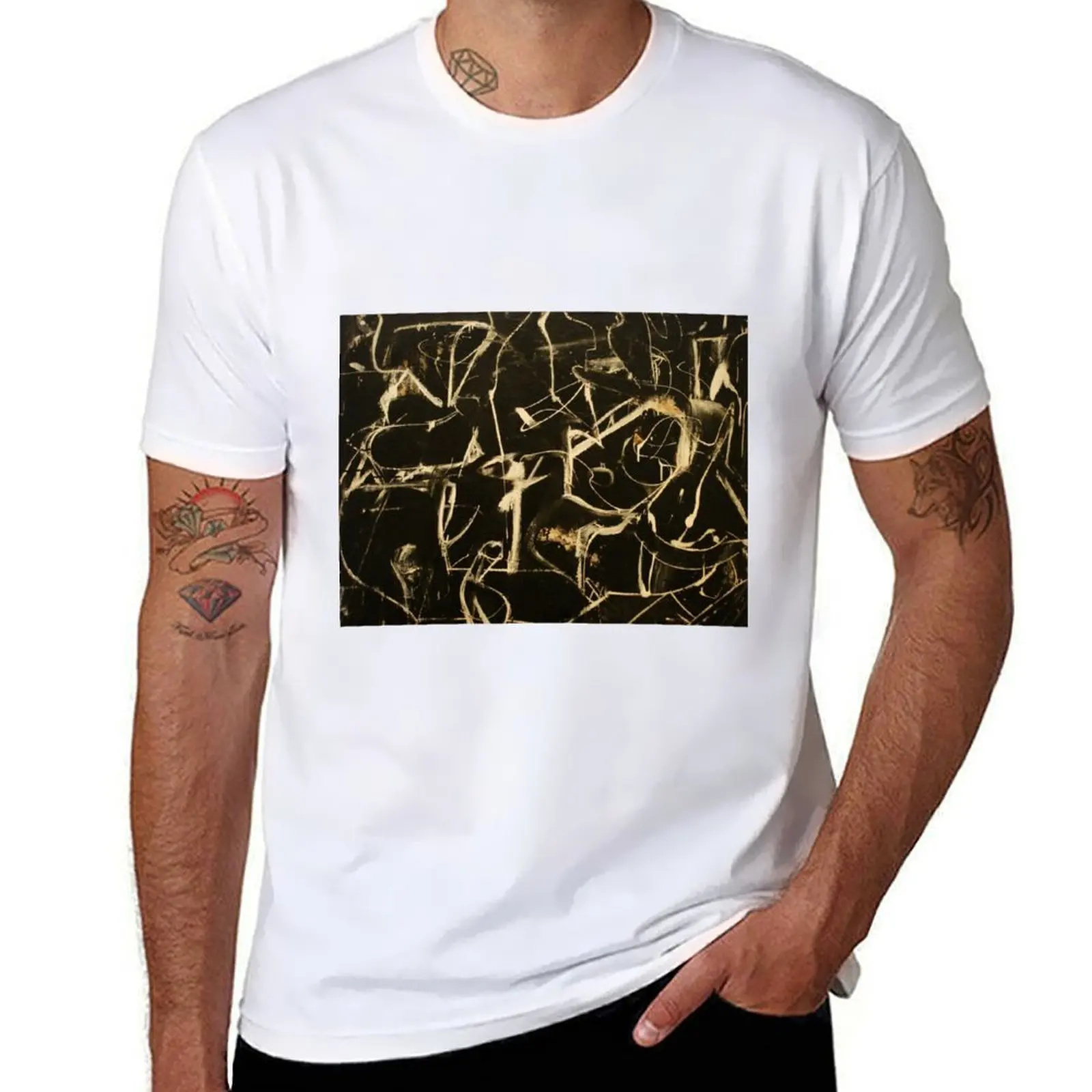 Футболка Willem de kooning, мужская футболка, хлопковая мужская футболка высокого качества, хлопковая футболка