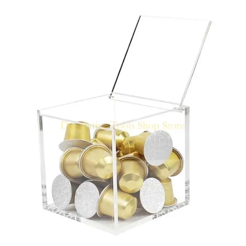 Фото QX2E Coffee Cup Halfer Rack Rack Nordic Transparent DustPray Pruster для корпуса с Organi Organi №3