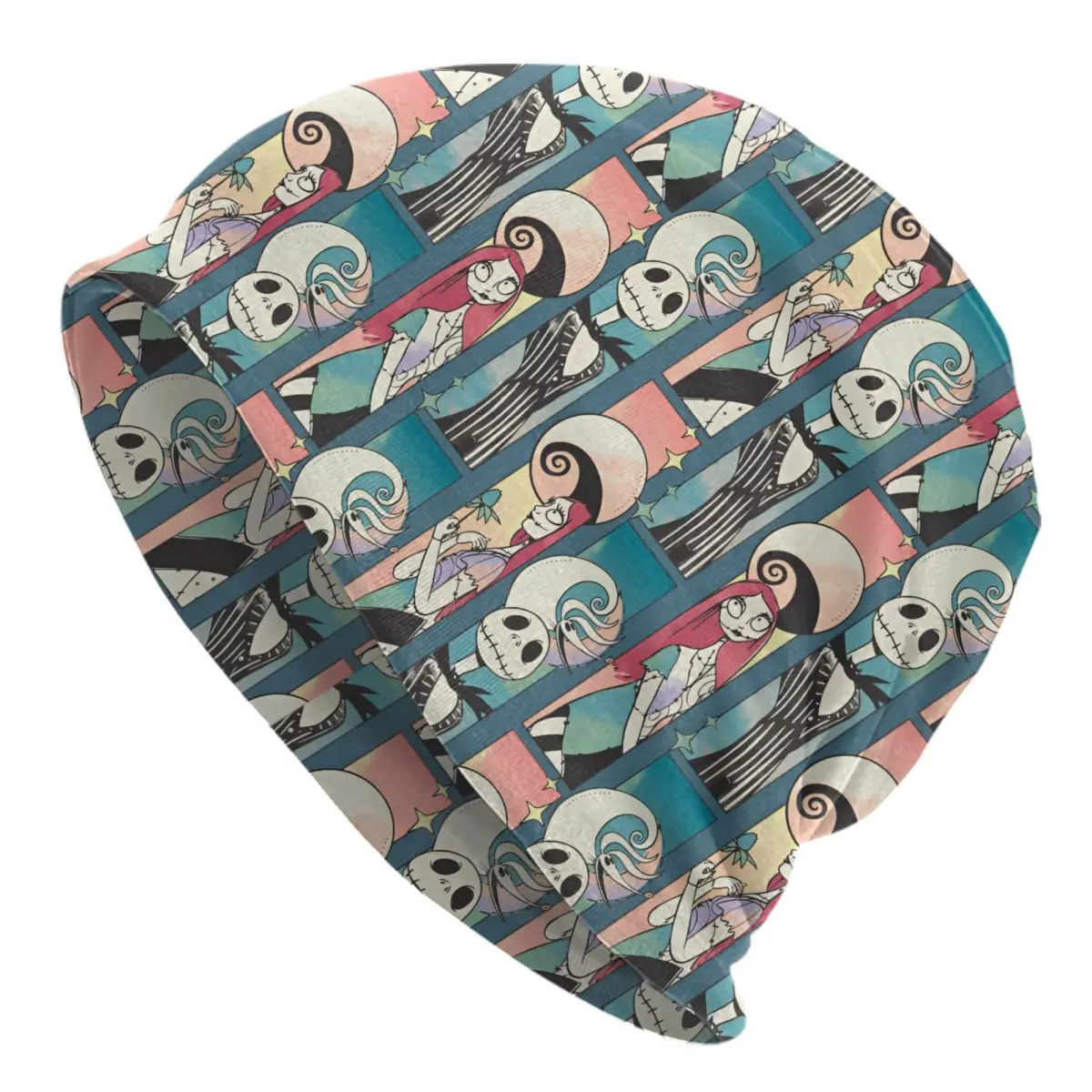 Шапки «Кошмар перед Рождеством» Skullies, шапки унисекс, зимняя теплая вязаная шапка для мужчин и женщин, шляпы для взрослых на Хэллоуин из фильма