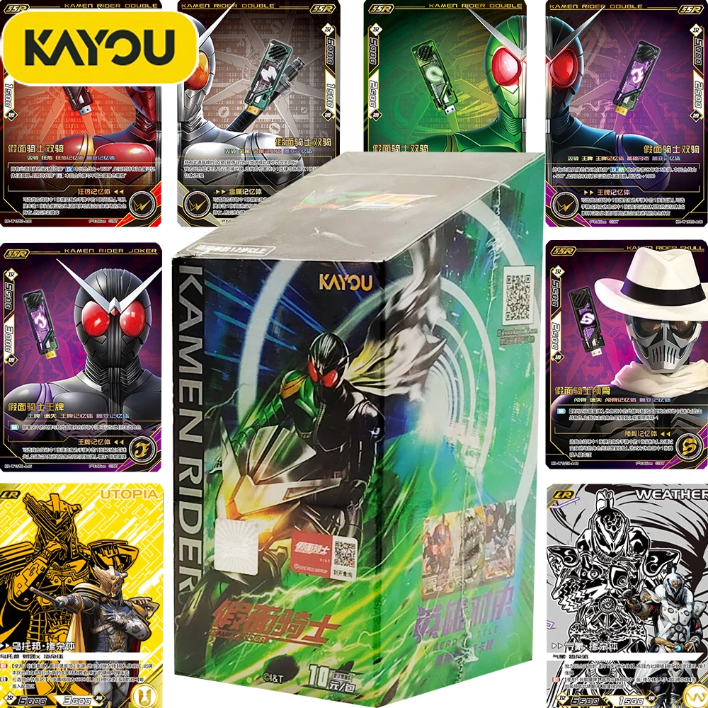 Оригинальные коллекционные карты Kayou Kamen Rider для мальчиков и девочек, приключенческий персонаж, красивая игра, боевые карты, семейный стол, игрушка в подарок